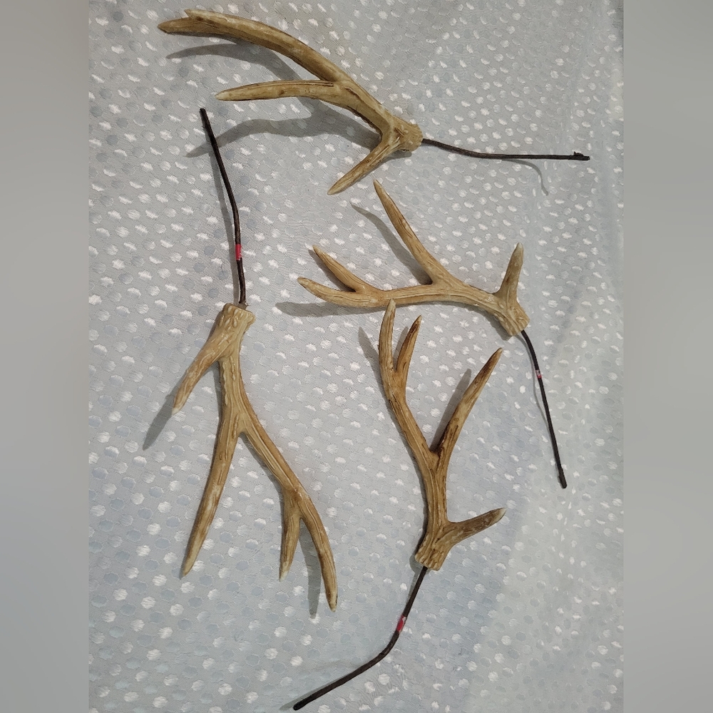 Antler Floral/Decorative pieces  Set of 4